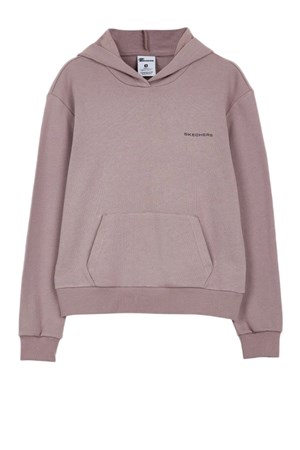 Skechers New Basics Hoodie Kadın Sweatshirt S212183-506 Mor