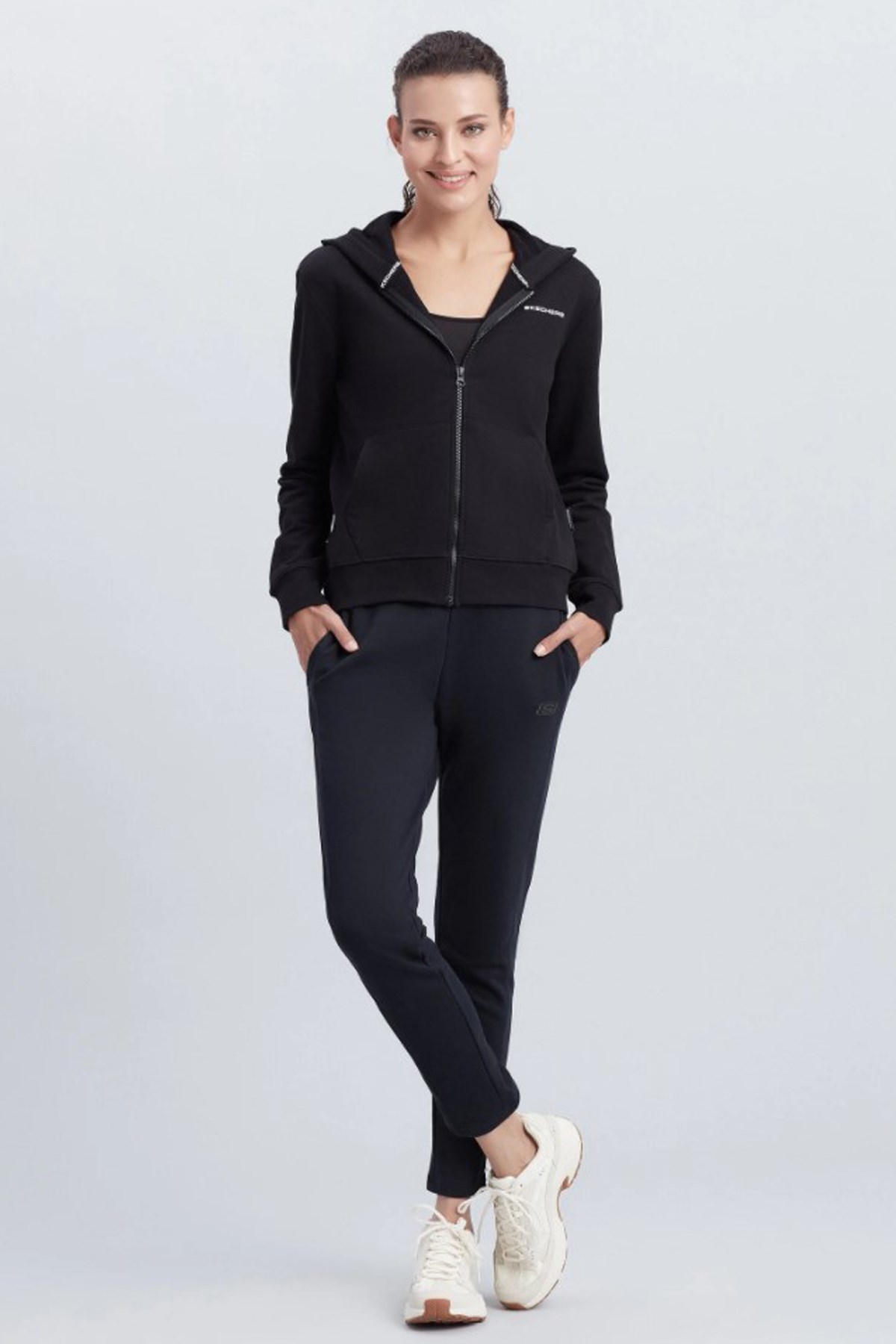 Skechers New Basics Kadın Sweatshirt S212186-001 Siyah