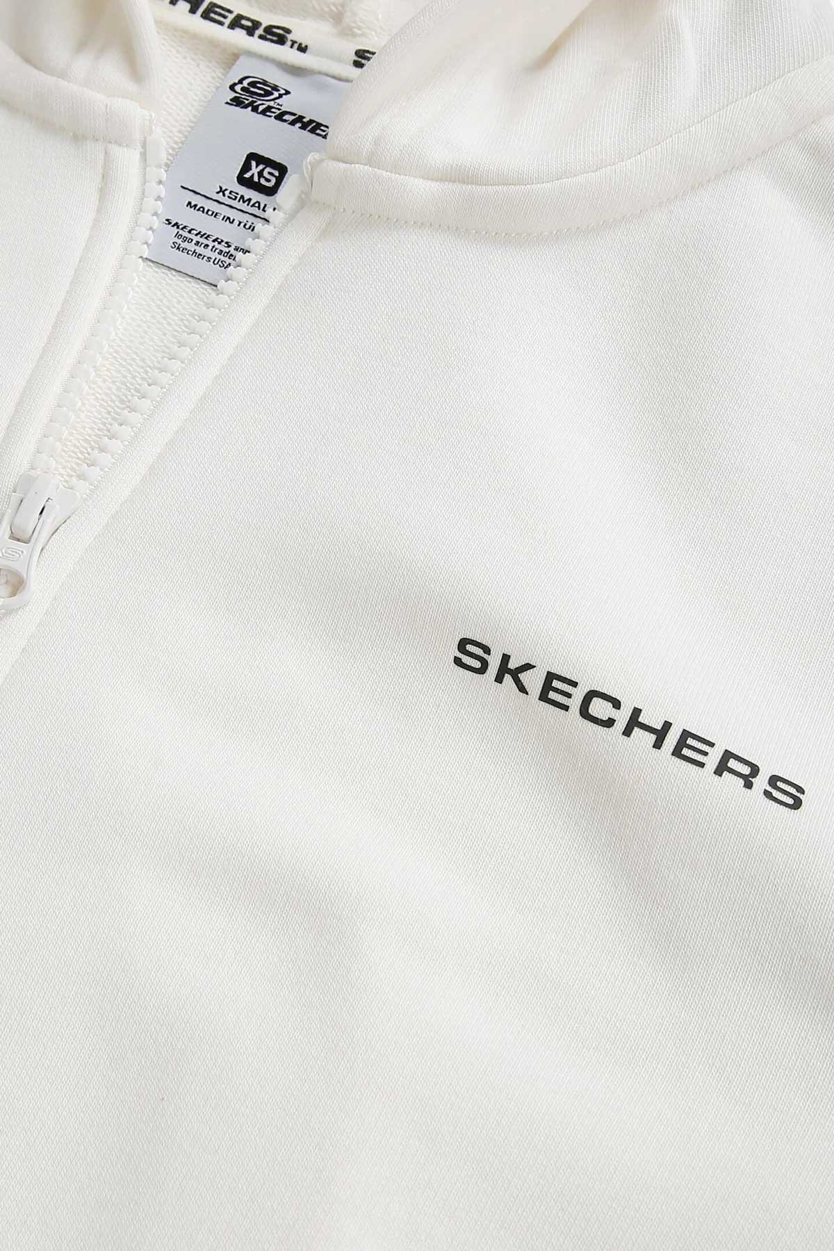 Skechers Kadın Sweatshirt S212186-102 Beyaz