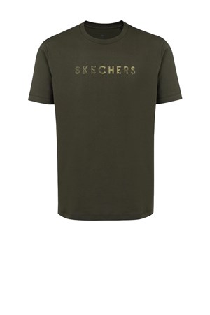 Skechers Camo Logo Erkek Tişört S212191-801
