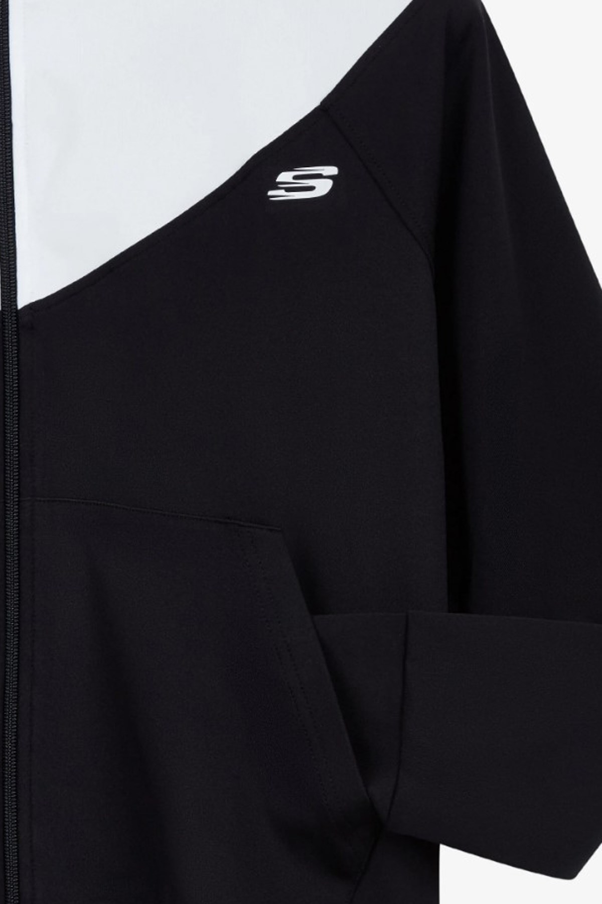 Skechers Micro Color Block Suit Kadın Eşofman Takımı S212251-001 Siyah