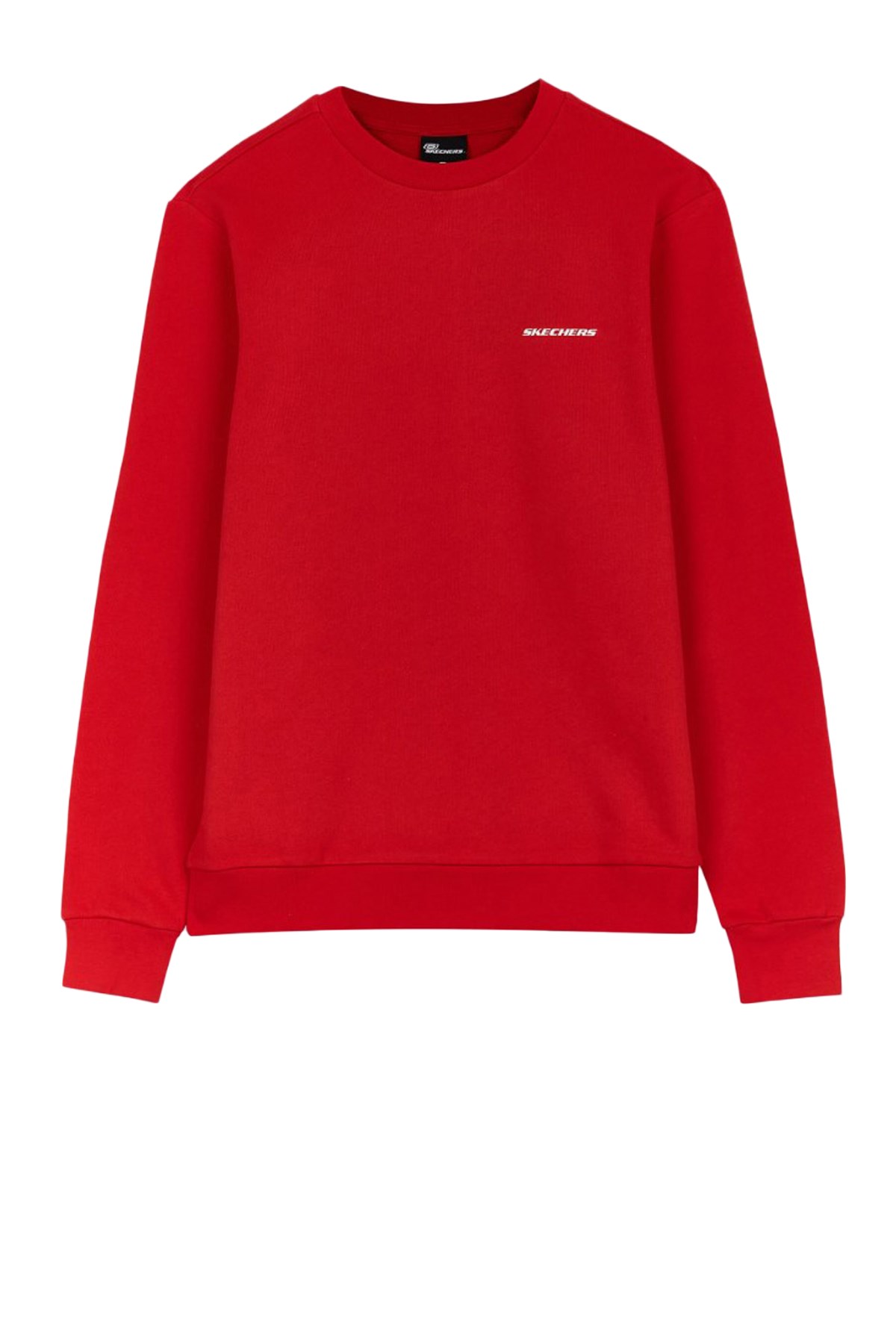 Skechers New Basics Crew Neck Erkek Sweatshirt S212265-600 Kırmızı