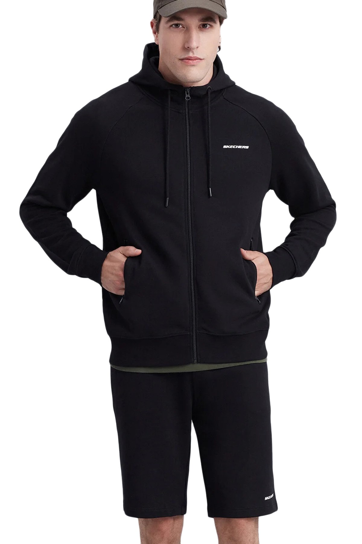 Skechers New Basics Erkek Sweatshirt S212267-001 Siyah