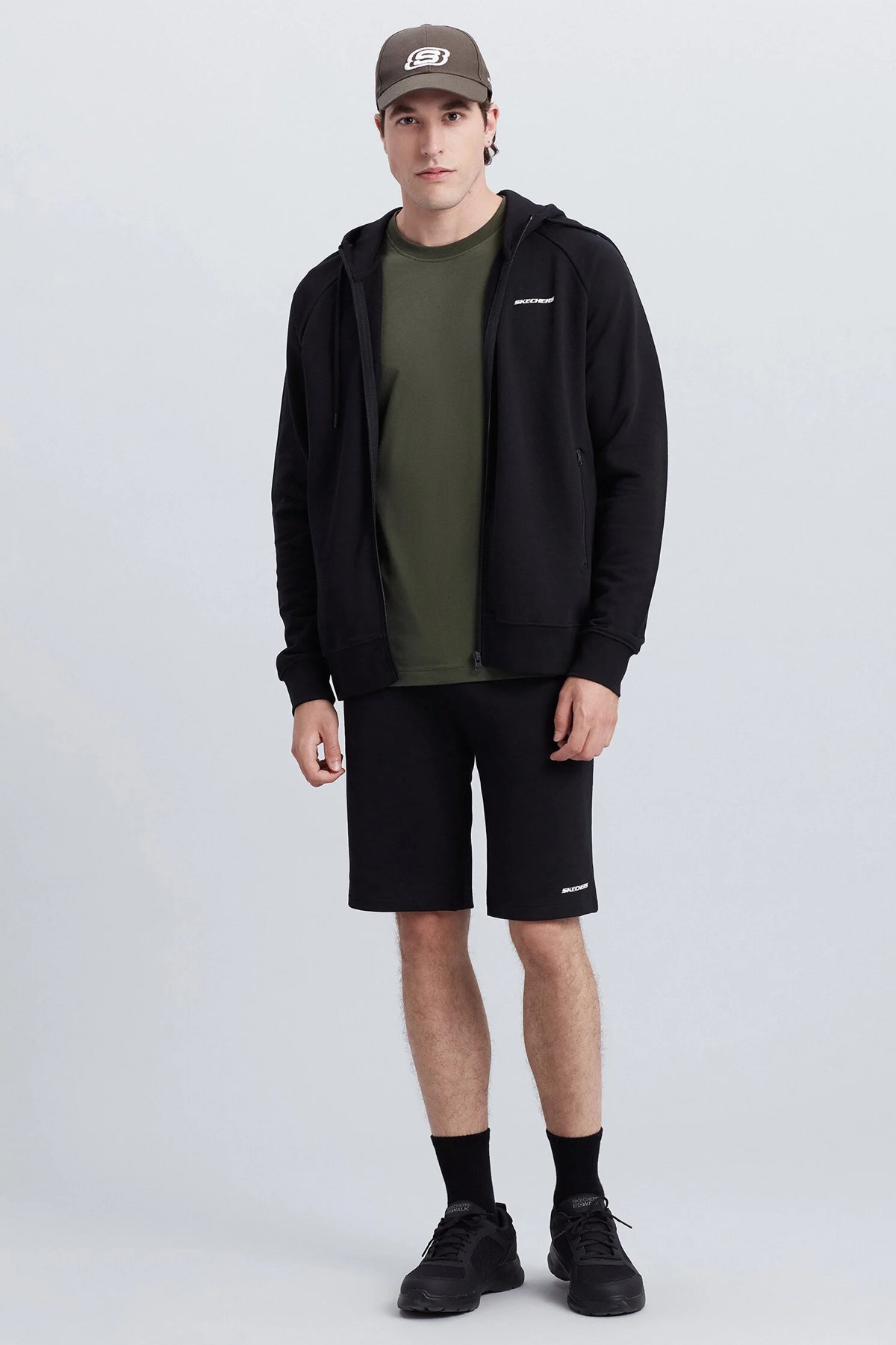 Skechers New Basics Erkek Sweatshirt S212267-001 Siyah