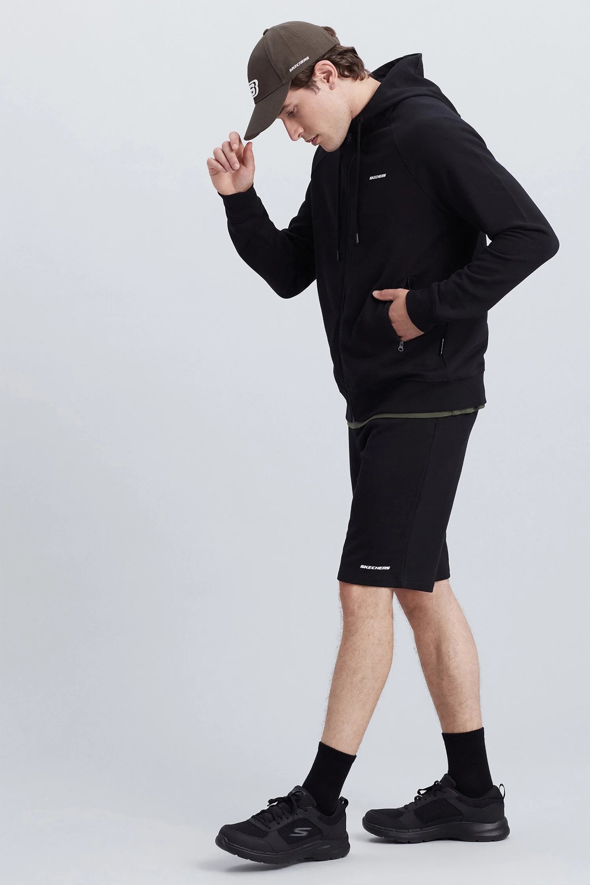 Skechers New Basics Erkek Sweatshirt S212267-001 Siyah