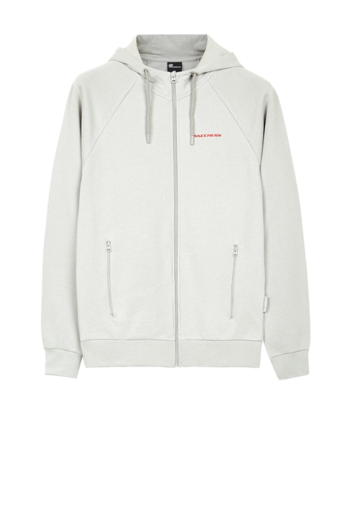 Skechers New Basics Erkek Fermuarlı Sweatshirt S212267-035 Gri