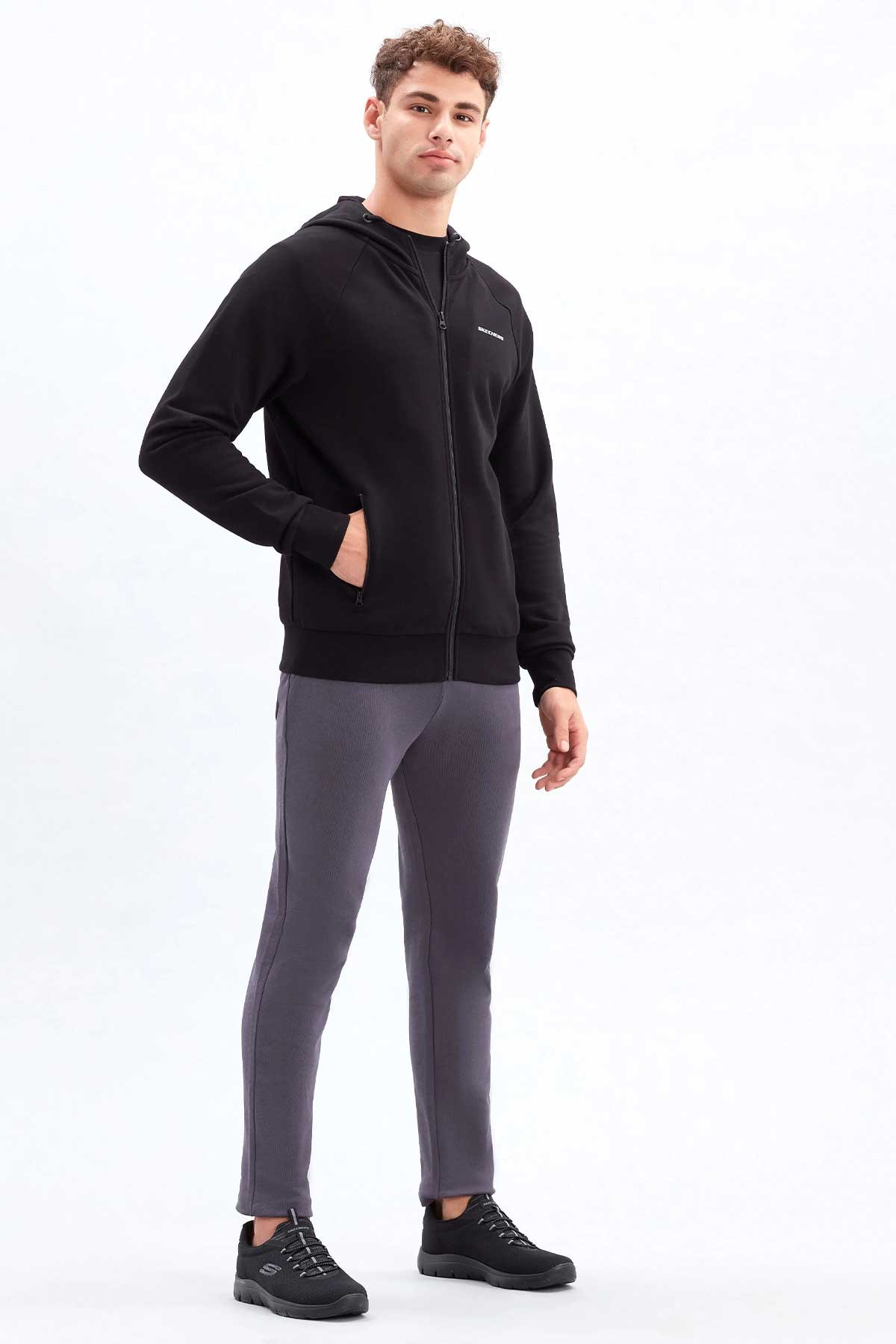 Skechers Erkek Sweatshirt S212267-036 Gri