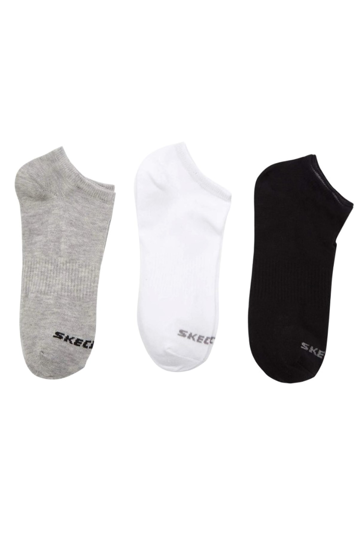 Skechers Unisex 3'Lü Çorap S212300-900 Çok Renkli