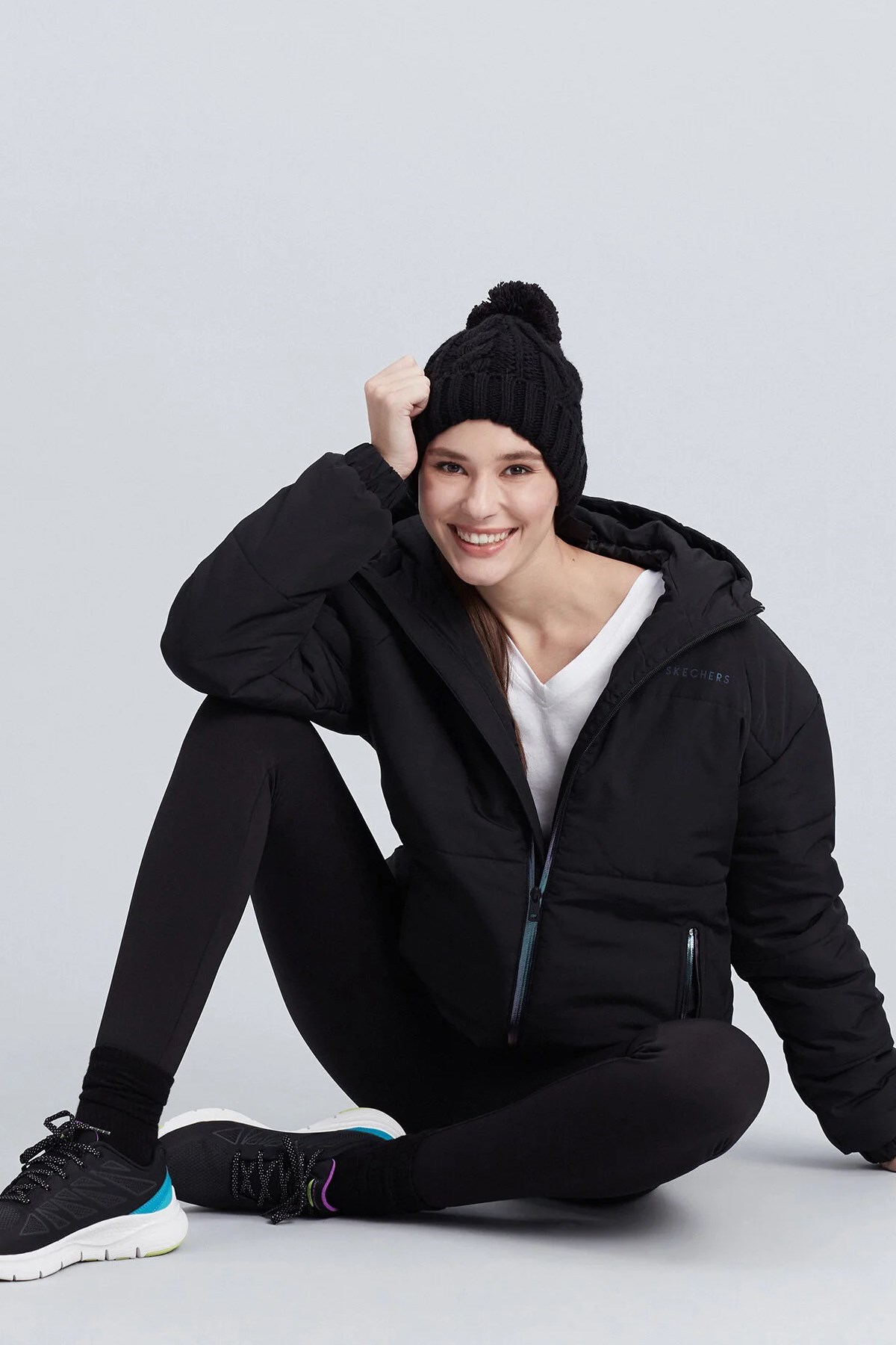 Skechers  Kadın Bere S212412-001 Siyah