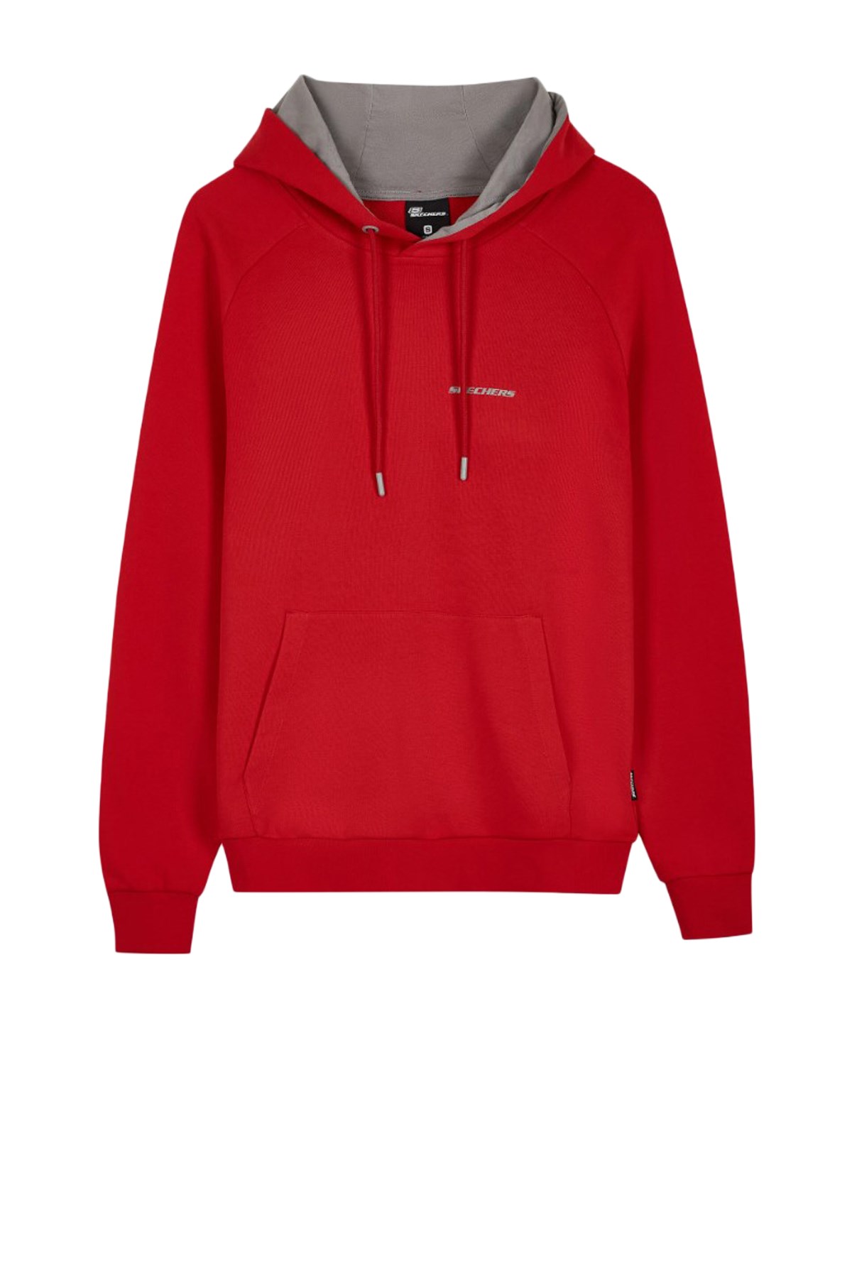 Skechers New Basics Hoodie Erkek Sweatshirt S212909-600-A Kırmızı
