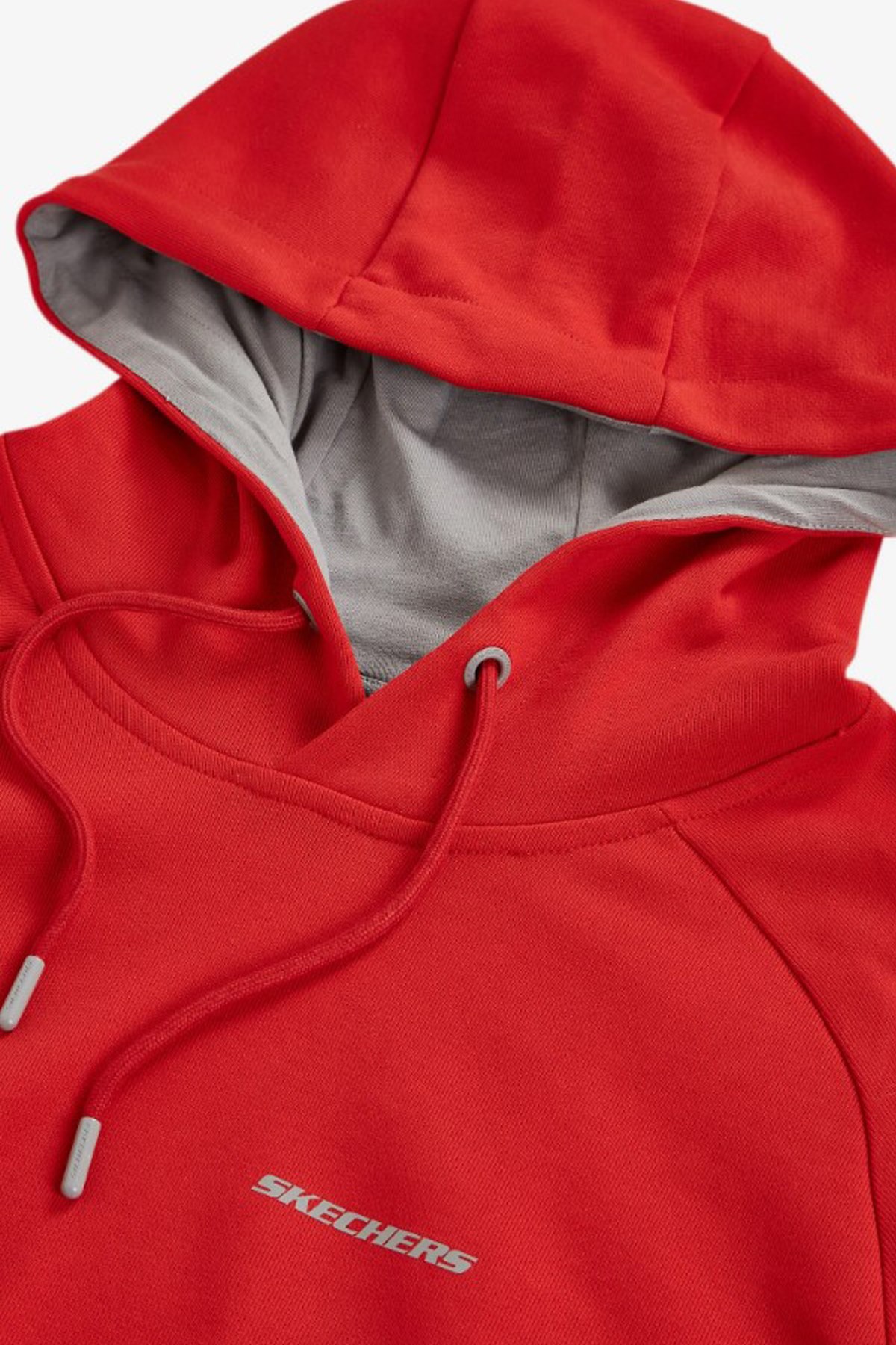 Skechers New Basics Hoodie Erkek Sweatshirt S212909-600-A Kırmızı