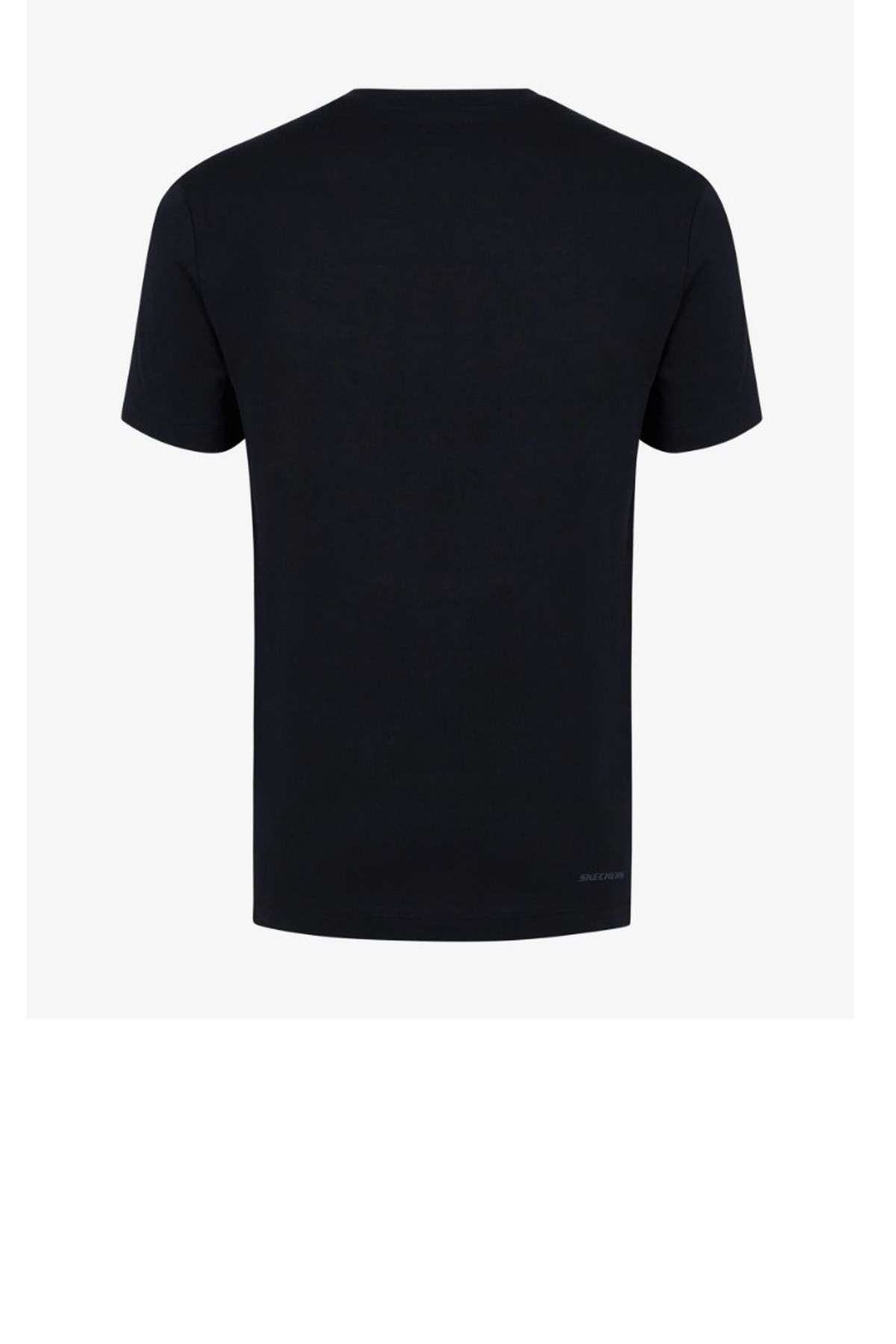 Skechers Chest Logo Erkek Tişört S212938-001-A Siyah