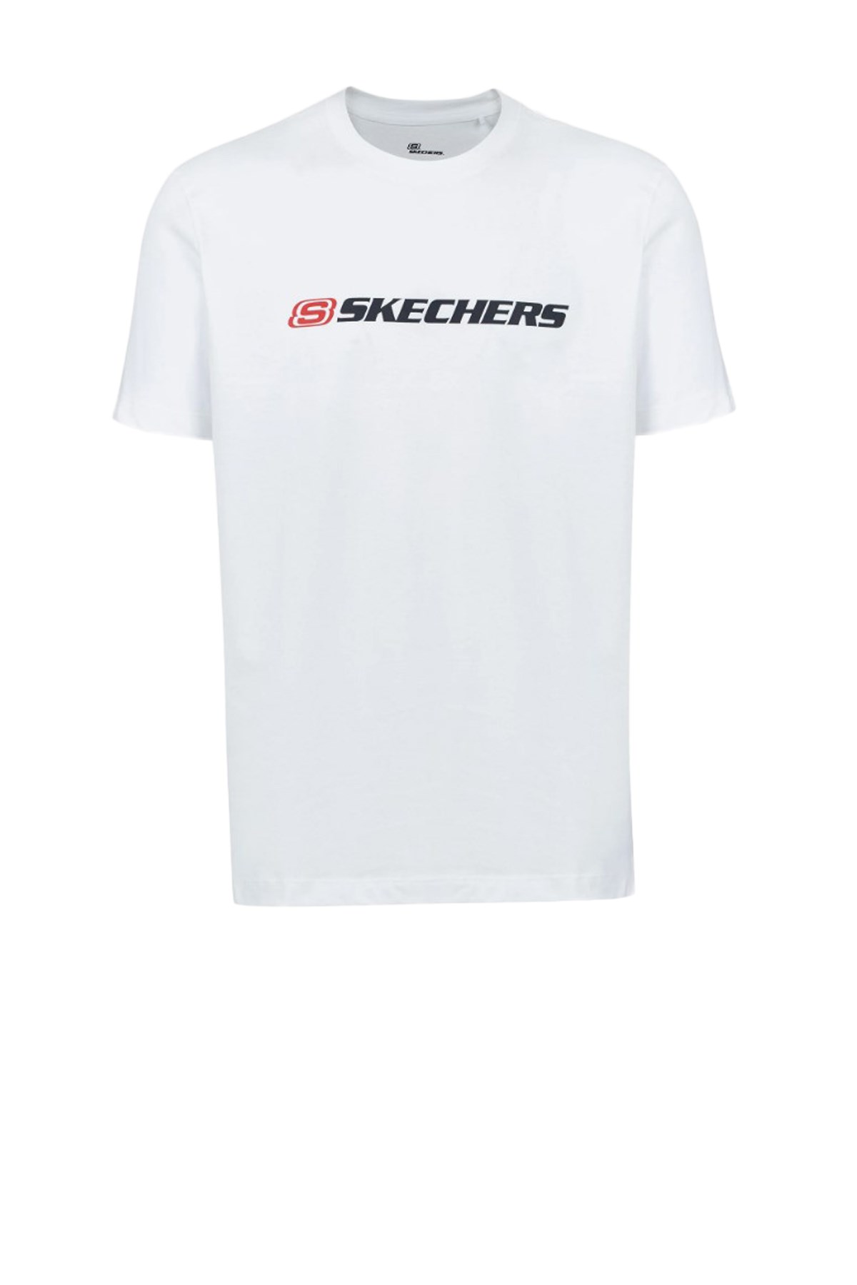 Skechers Graphic Big Logo Erkek Tişört S212956-102 Beyaz