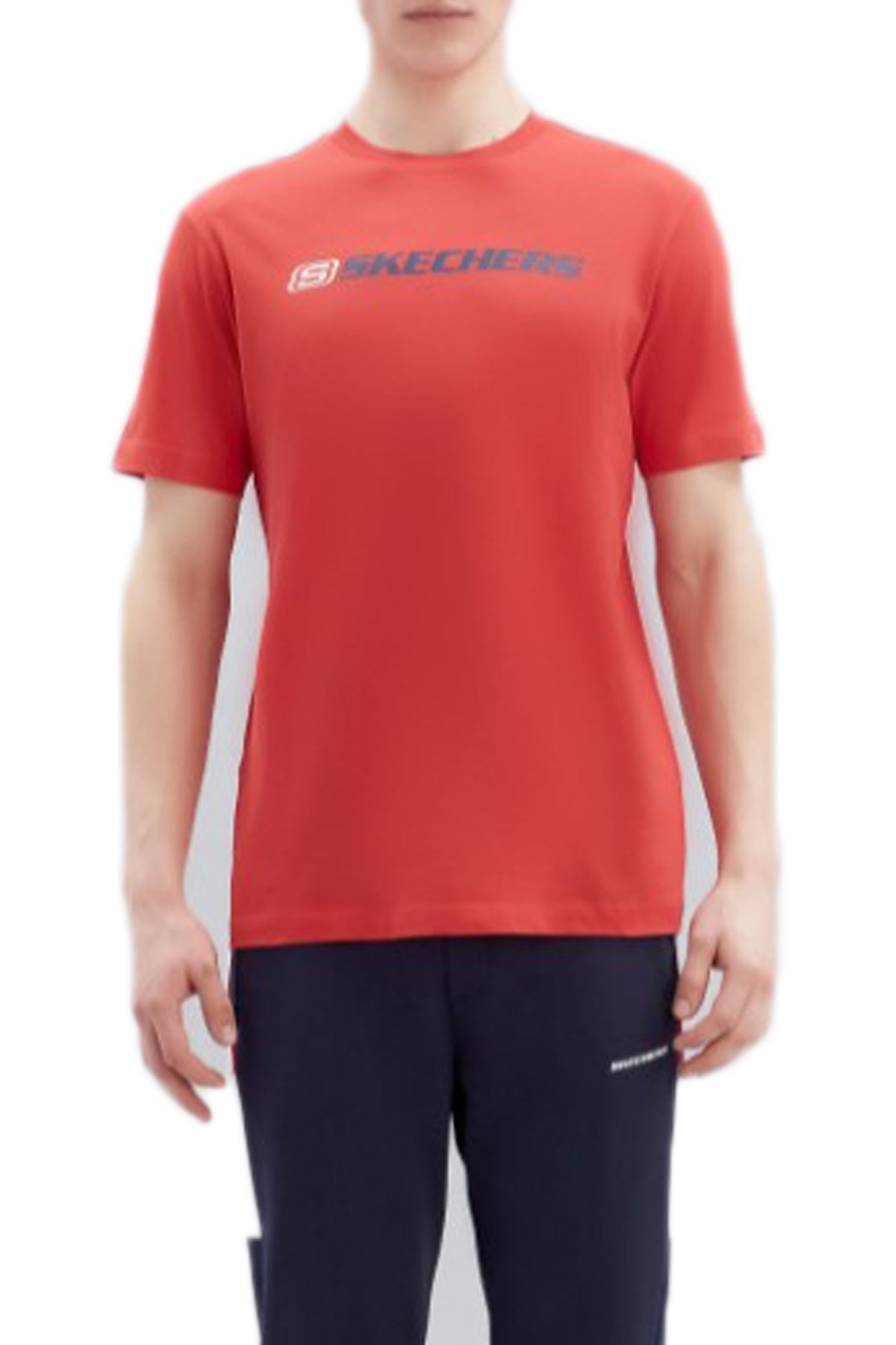 Skechers Graphic Big Logo Erkek Tişört S212956-600 Kırmızı