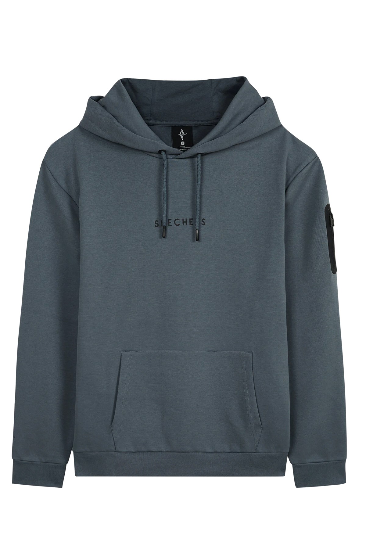 Skechers 2XI-Lock Arm Erkek Sweatshirt S221022-003 Antrasit