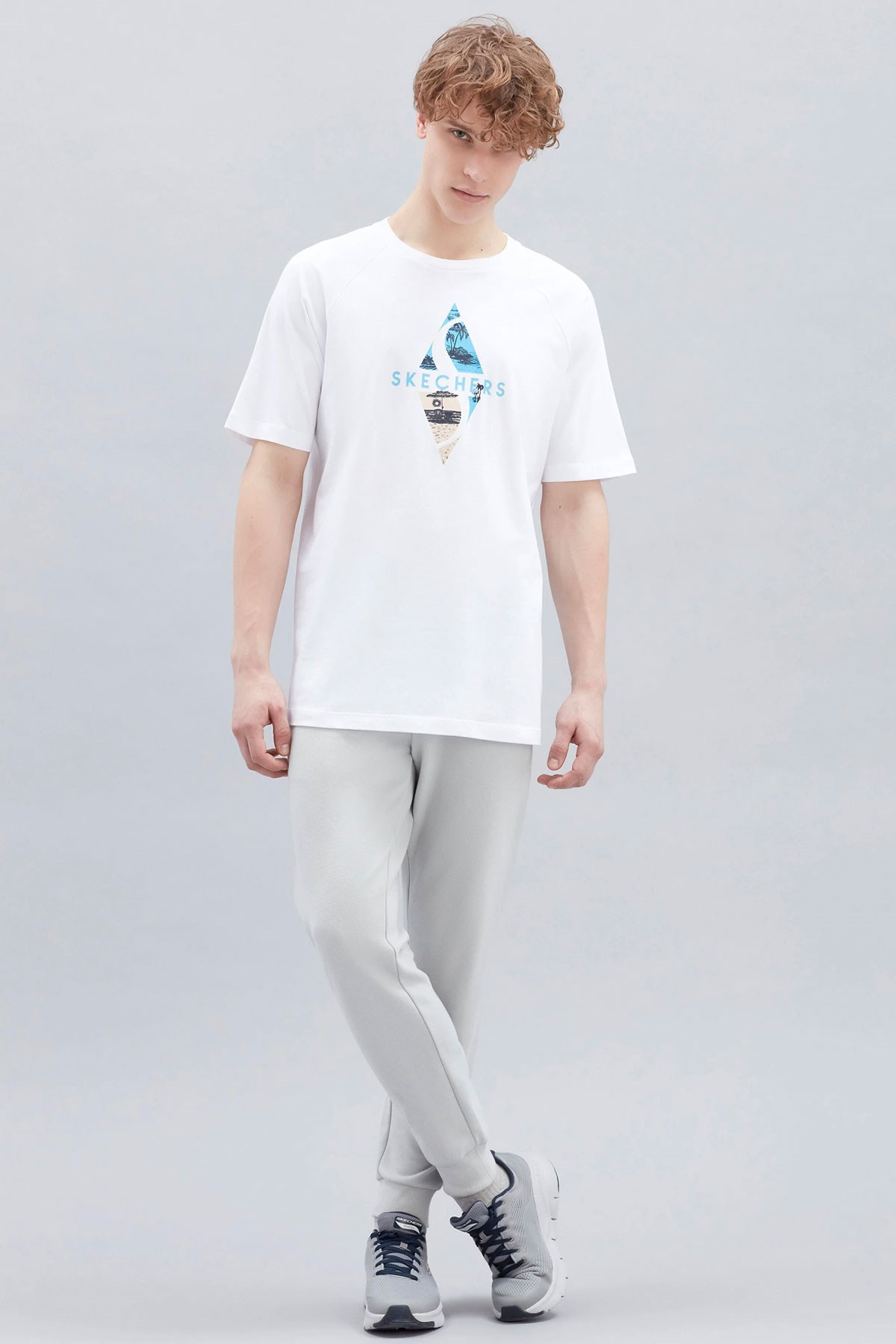 Skechers Erkek Eşofman Altı S221028-013 Gri