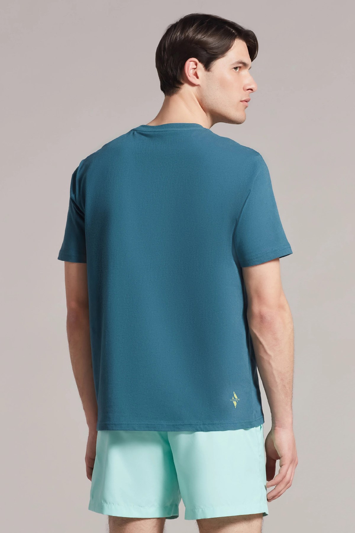 Skechers Erkek Tişört S221135-405 Mavi