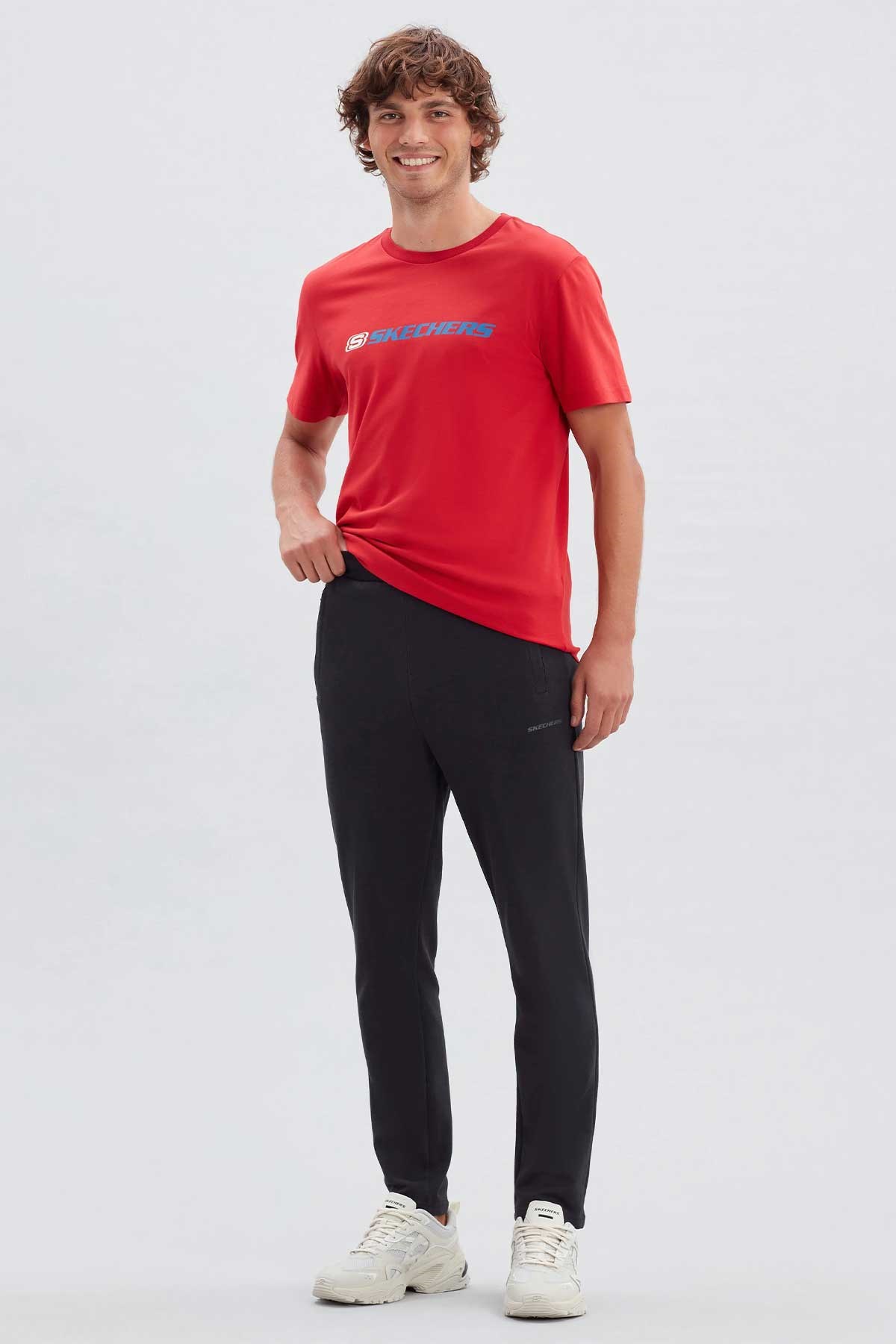 Skechers New Basics Regular Erkek Eşofman Altı S221480-001 Siyah