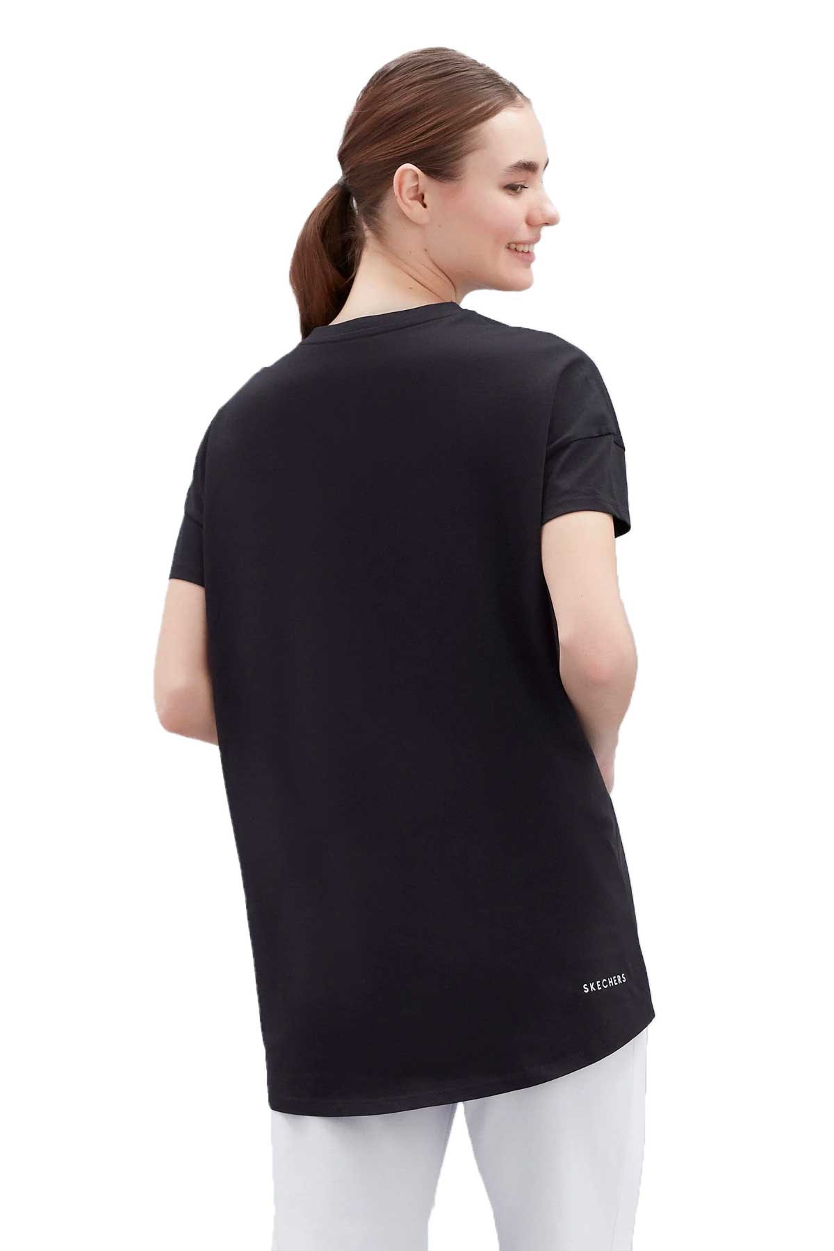 Skechers Kadın Tişört S221482-001 Siyah
