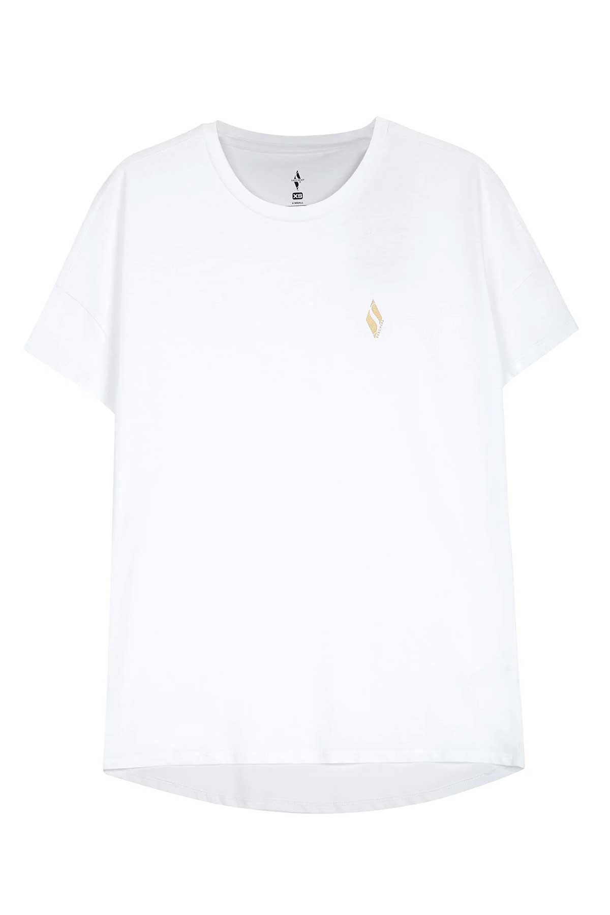 Skechers Kadın Tişört S221482-102 Beyaz