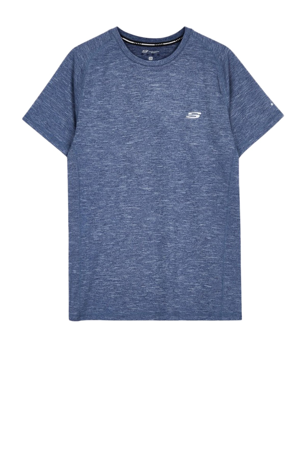 Skechers Seamless M Crew Erkek Tişört S221507-410 Mavi