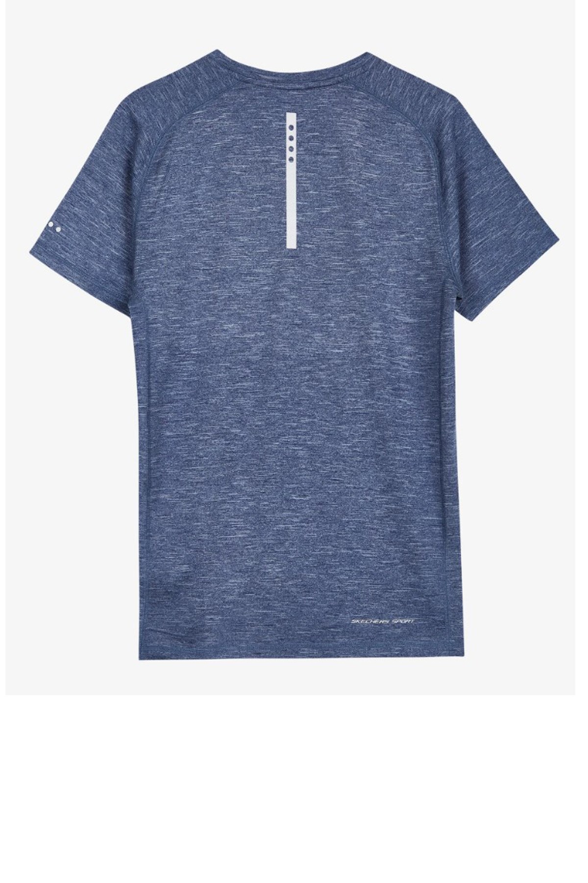 Skechers Seamless M Crew Erkek Tişört S221507-410 Mavi