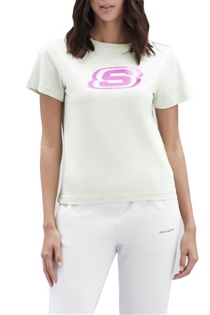 Skechers Graphic Big Logo Kadın Tişört S221508-300