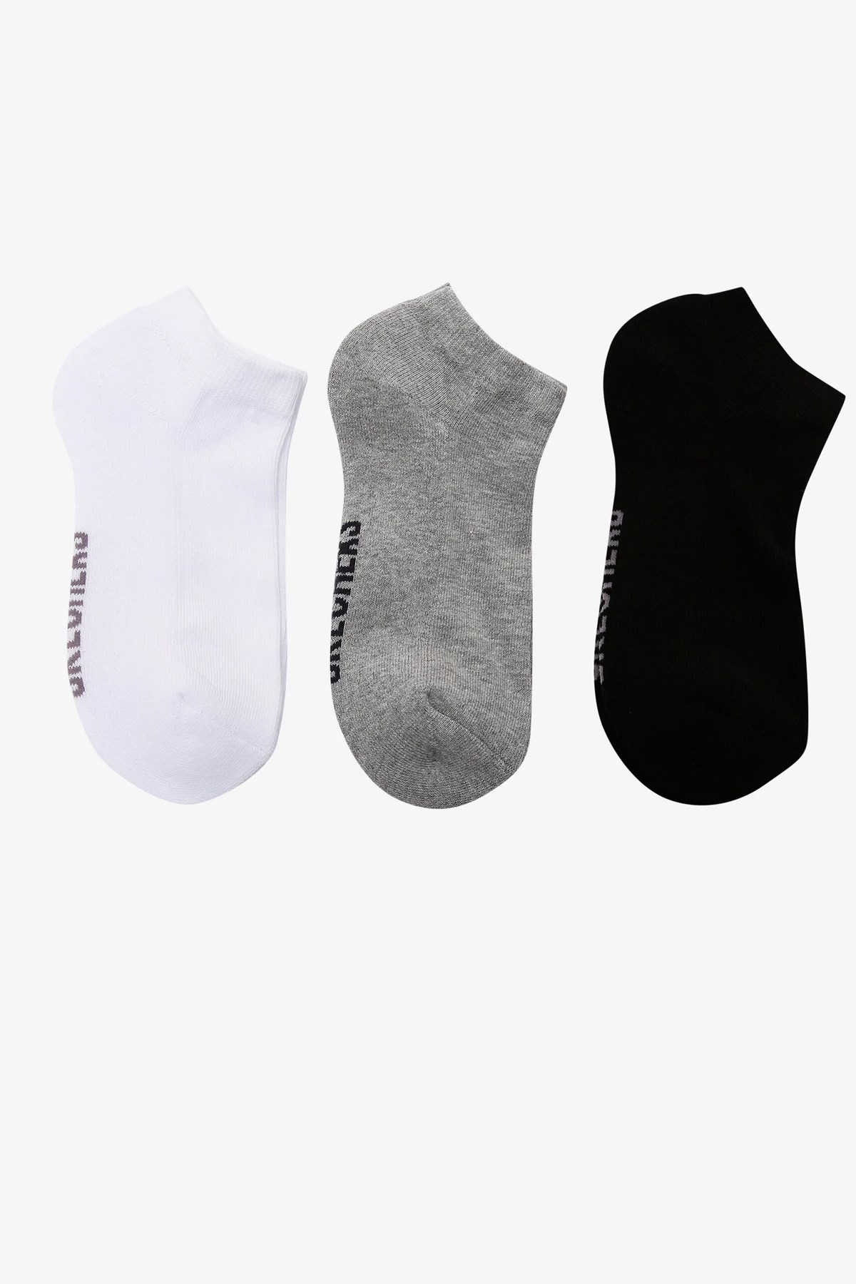 Skechers 3 Pack Unisex Çorap S221512-971 Siyah