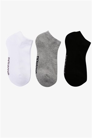Skechers 3 Pack Unisex Çorap S221512-971 Siyah