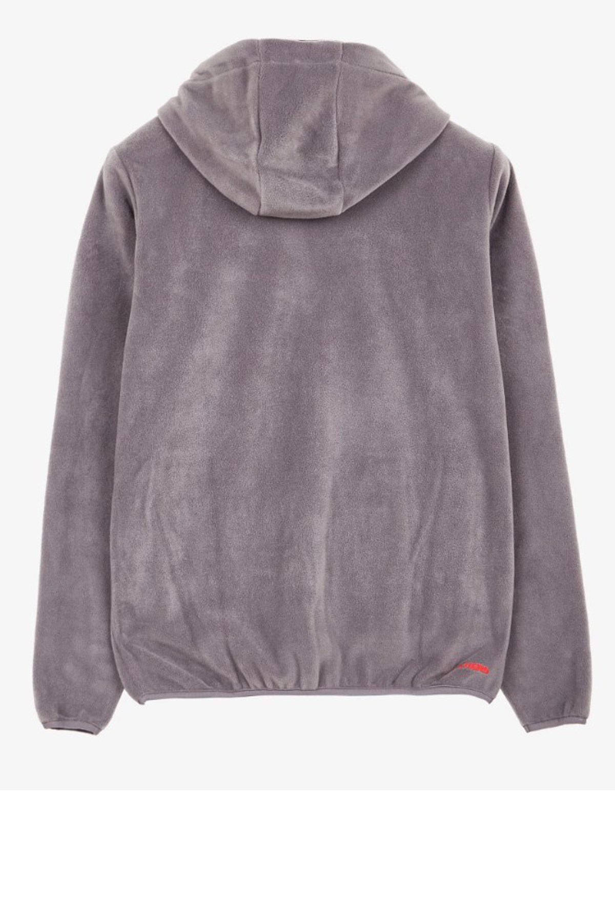 Skechers Woven Panel Erkek Fermuarlı Polar S222145-035 Gri