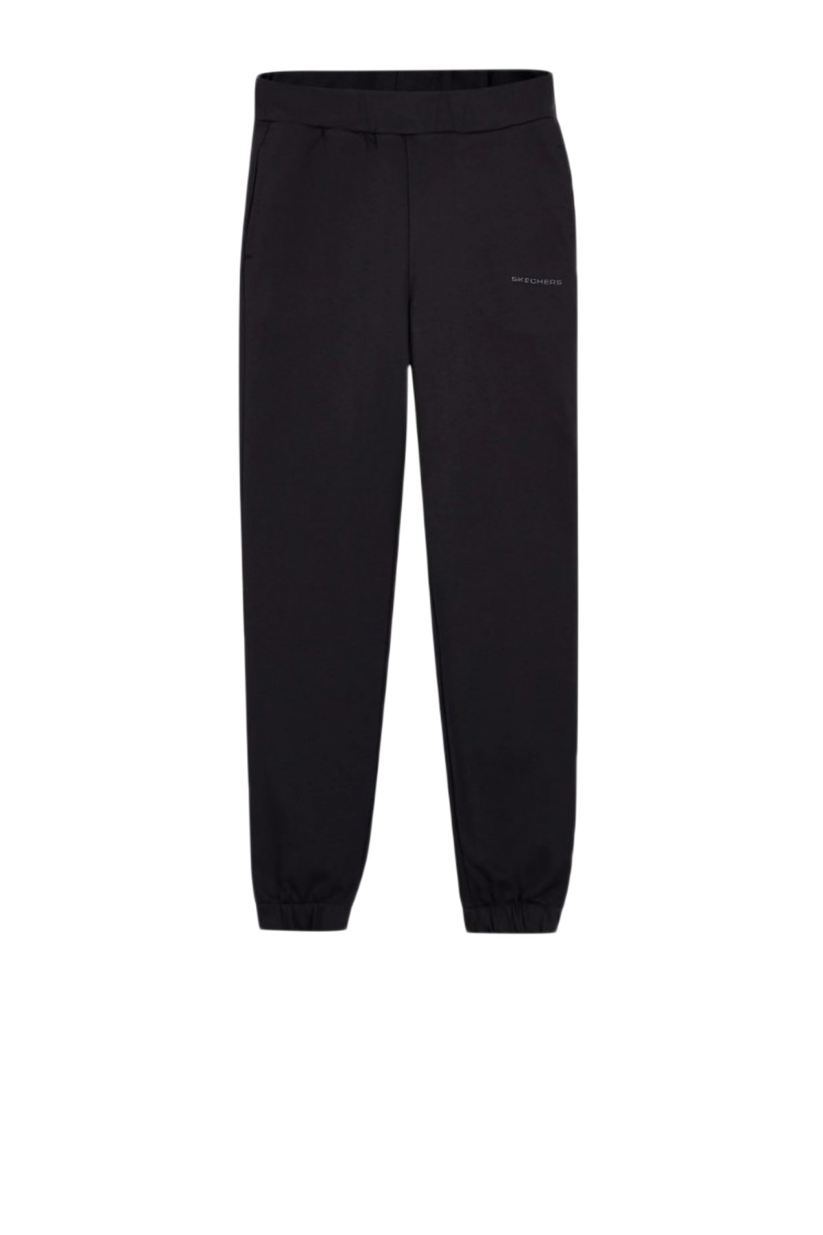Skechers New Basics Elastic Cuff Jogger Kadın Eşofman Altı S222236-001 Siyah