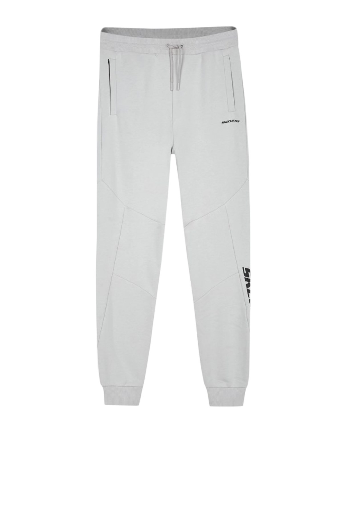 Skechers Mid Weight Fleece Jogger Erkek Eşofman Altı S222243-013 Gri