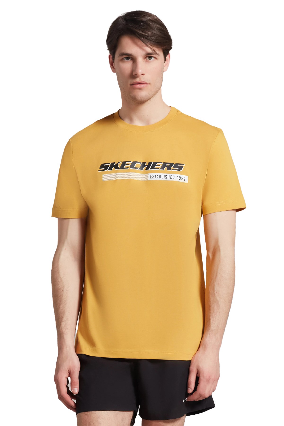 Skechers Erkek Tişört S222247-210 Sarı