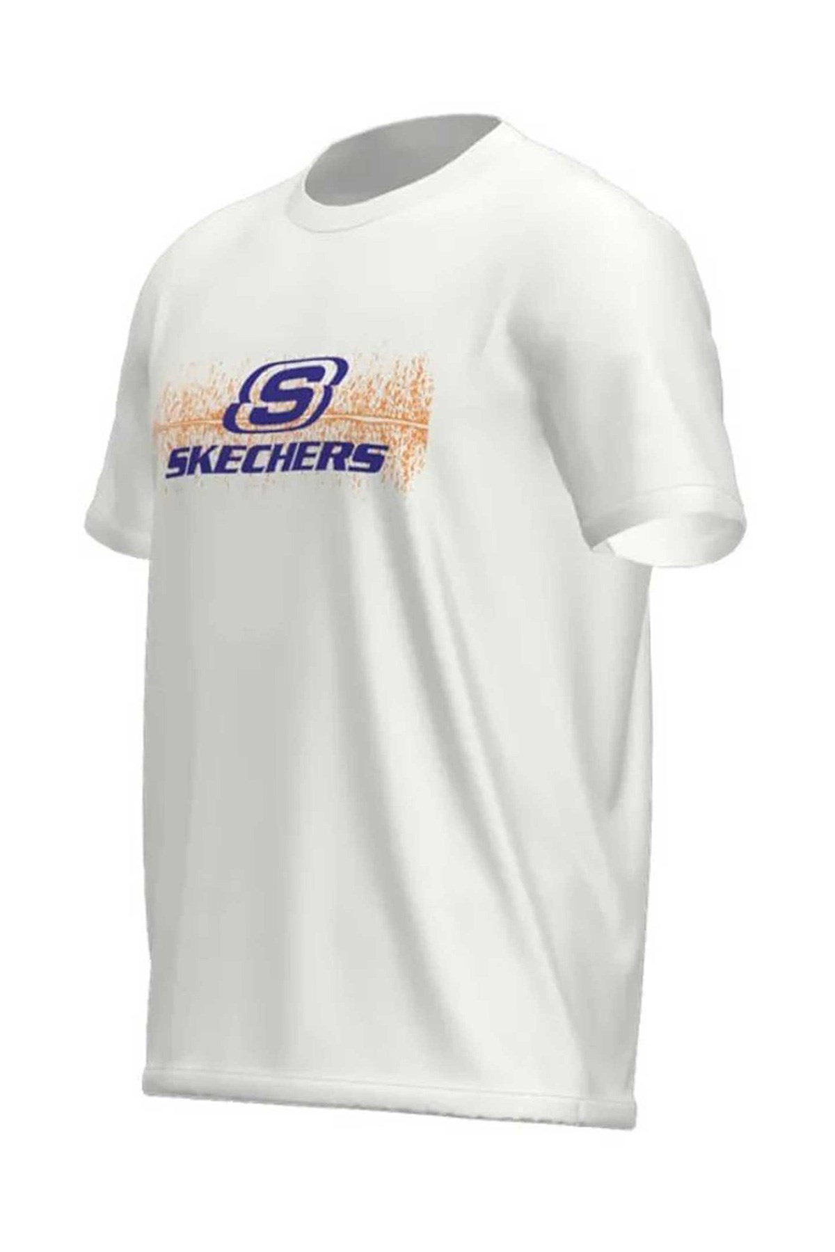 Skechers Erkek Tişört S222262-102 Beyaz