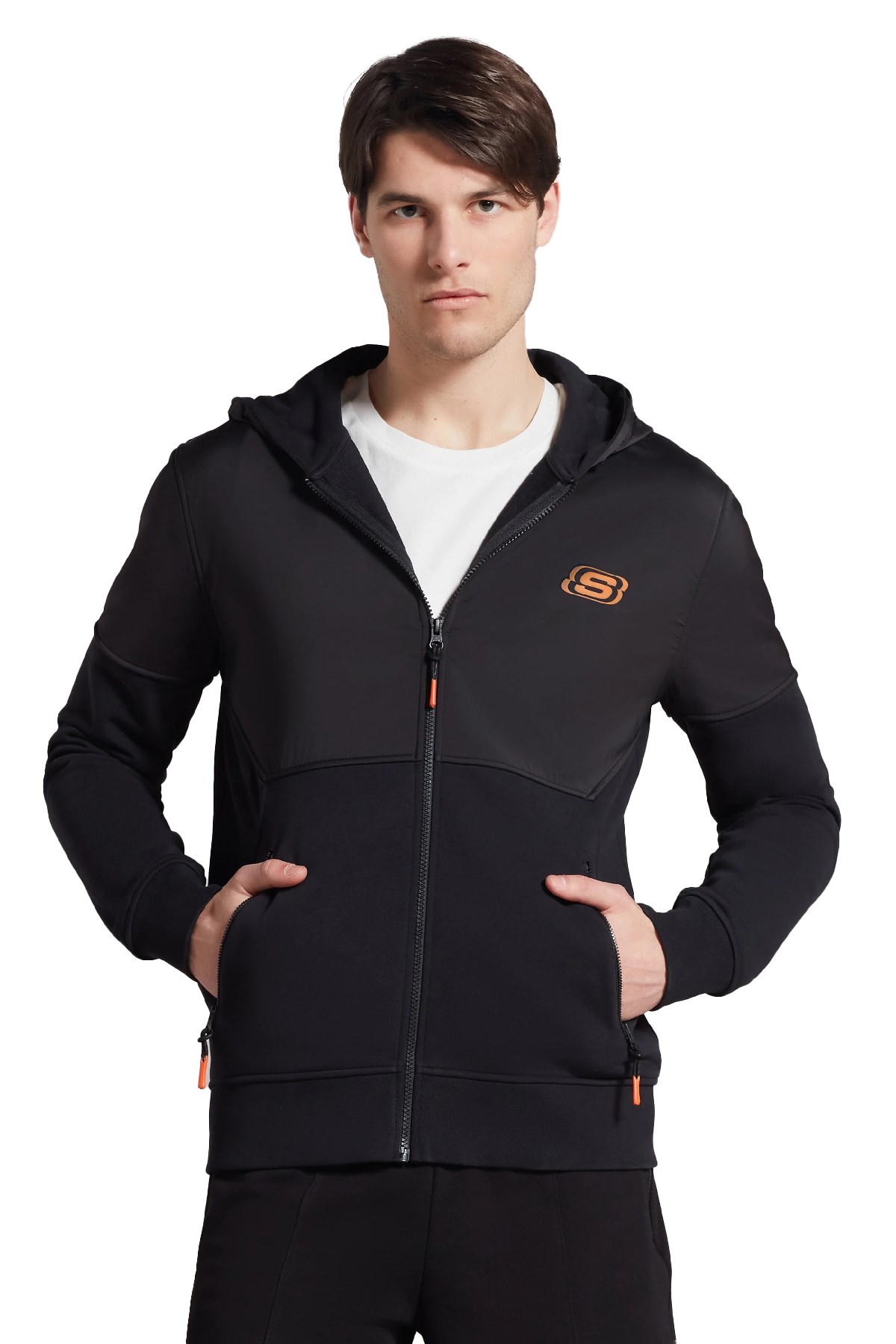 Skechers Erkek Sweatshirt S231002-001 Siyah