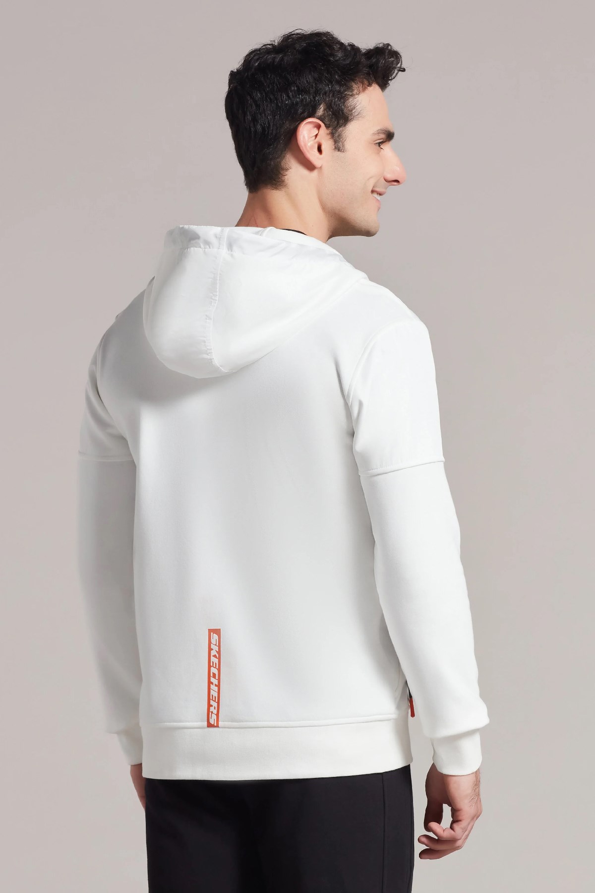 Skechers Erkek Sweatshirt S231002-100 Beyaz