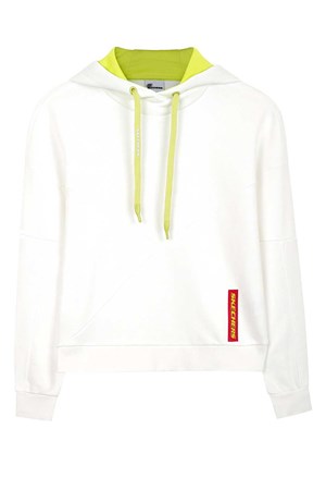 Skechers Kadın Sweatshirt S231008-100 Beyaz