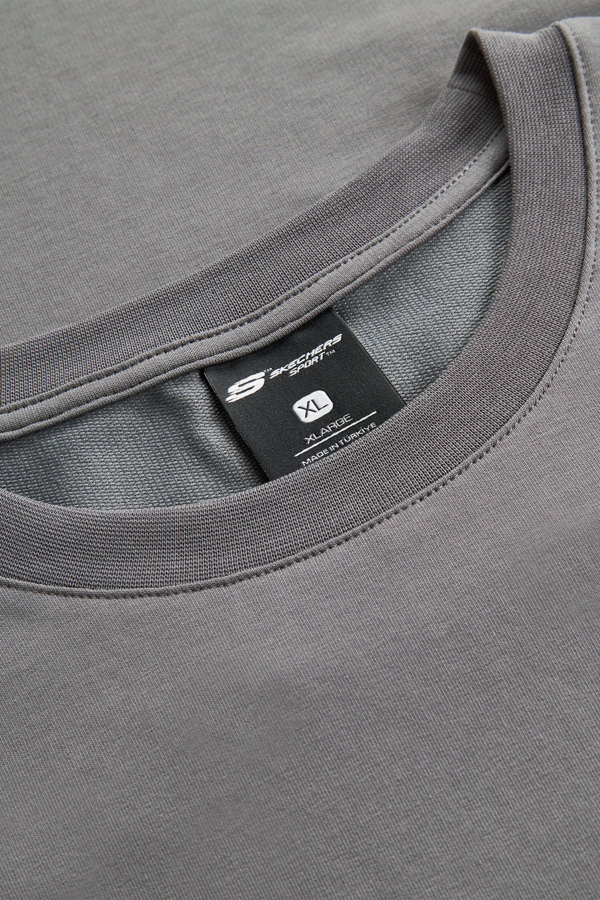 Skechers Graphic Sleeve Erkek Tişört S231094-003 Antrasit