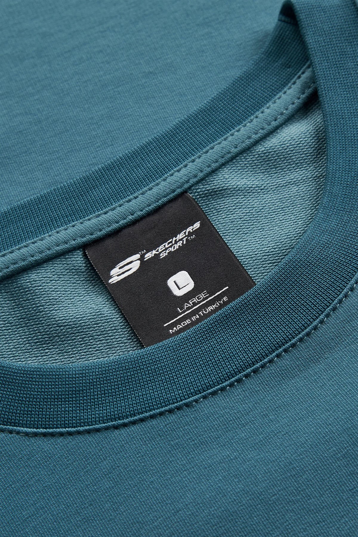 Skechers Graphic Sleeve Erkek Tişört S231094-405 Mavi