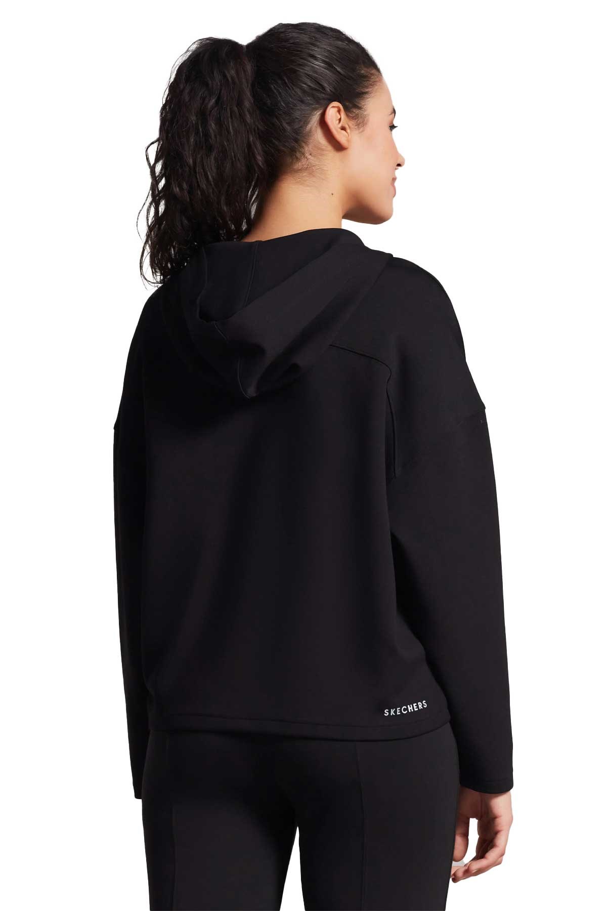 Skechers Kadın Sweatshirt S231146-001 Siyah