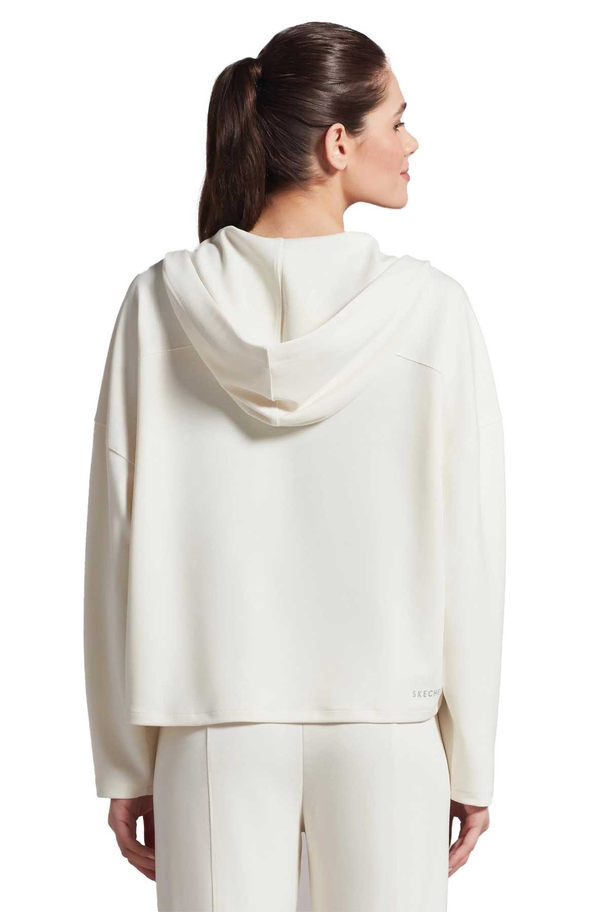 Skechers Kadın Sweatshirt S231146-035 Beyaz