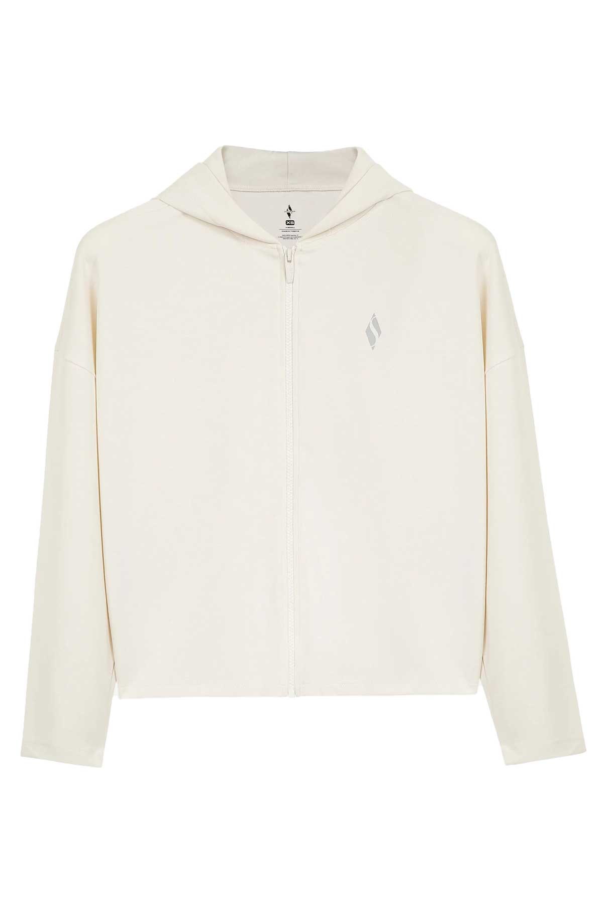 Skechers Kadın Sweatshirt S231146-035 Beyaz