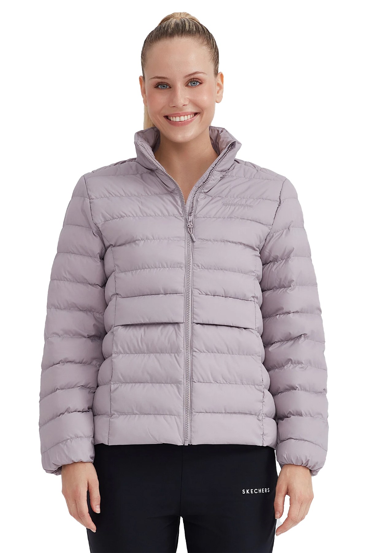 Skechers Outerwear Padded Kadın Mont S231240-506 Mor
