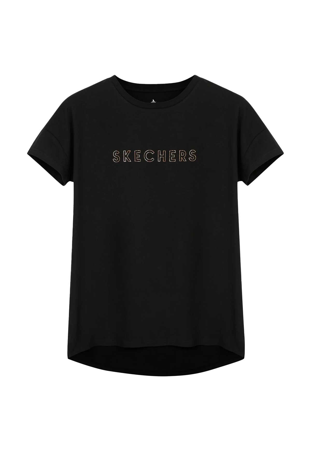 Skechers Kadın Tişört S231293-001 Siyah