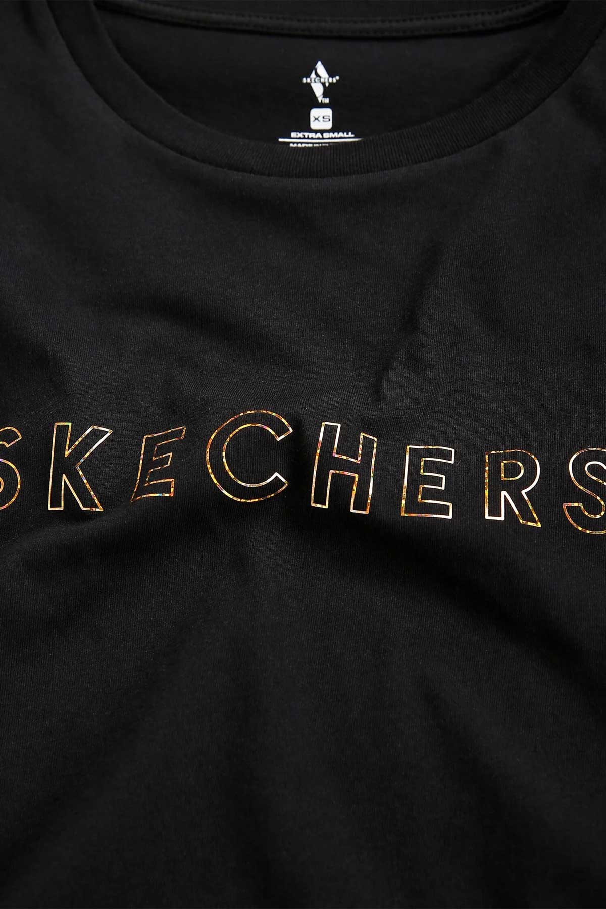 Skechers Kadın Tişört S231293-001 Siyah