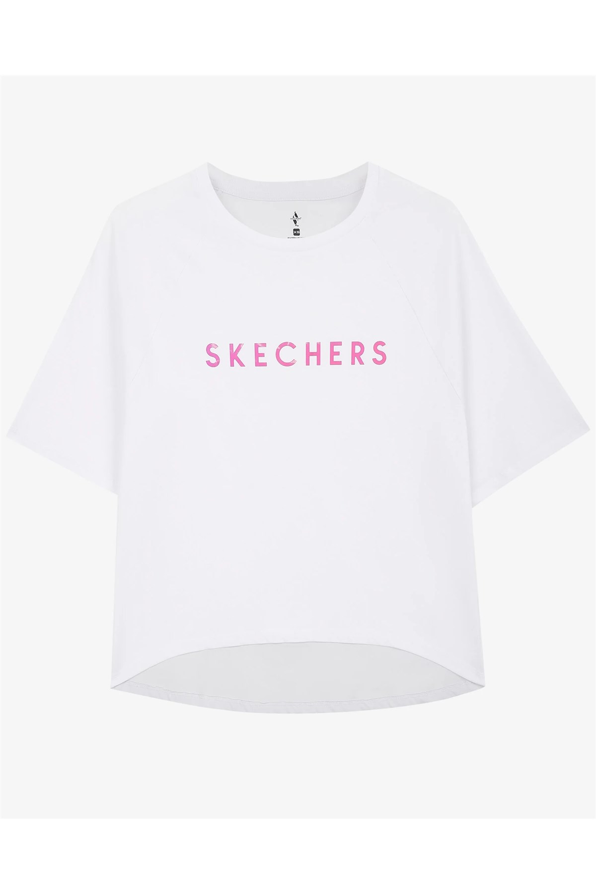 Skechers Kadın Tişört S231304-100 Beyaz