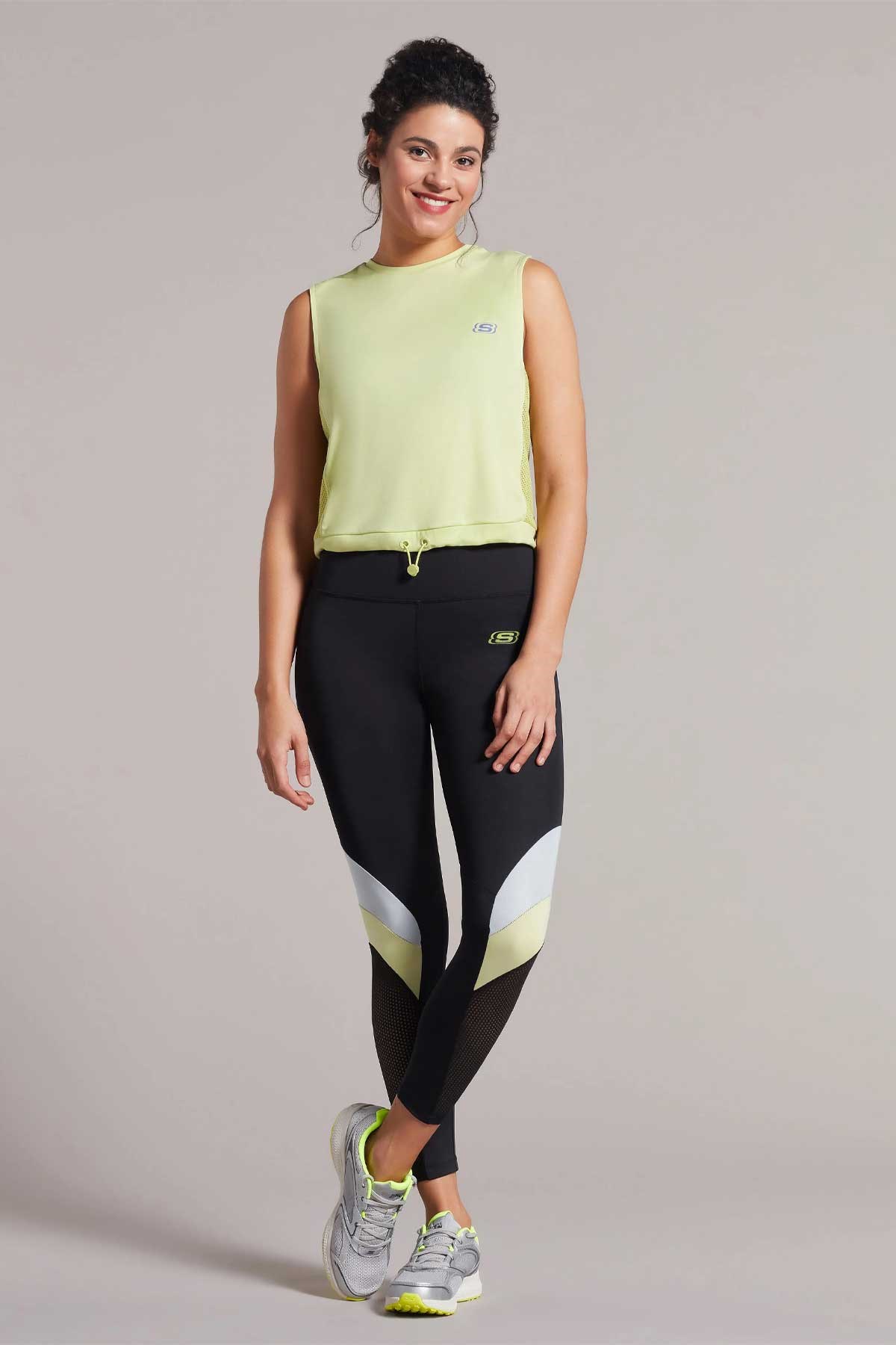 Skechers Performance Kadın Tayt S231402-001 Siyah