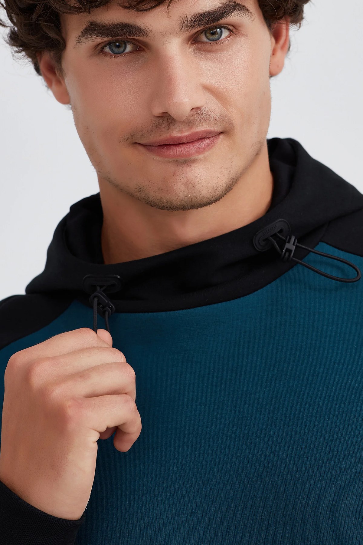 Skechers 2XI-Lock Hoodie Erkek Sweatshirt S232193-405 Mavi