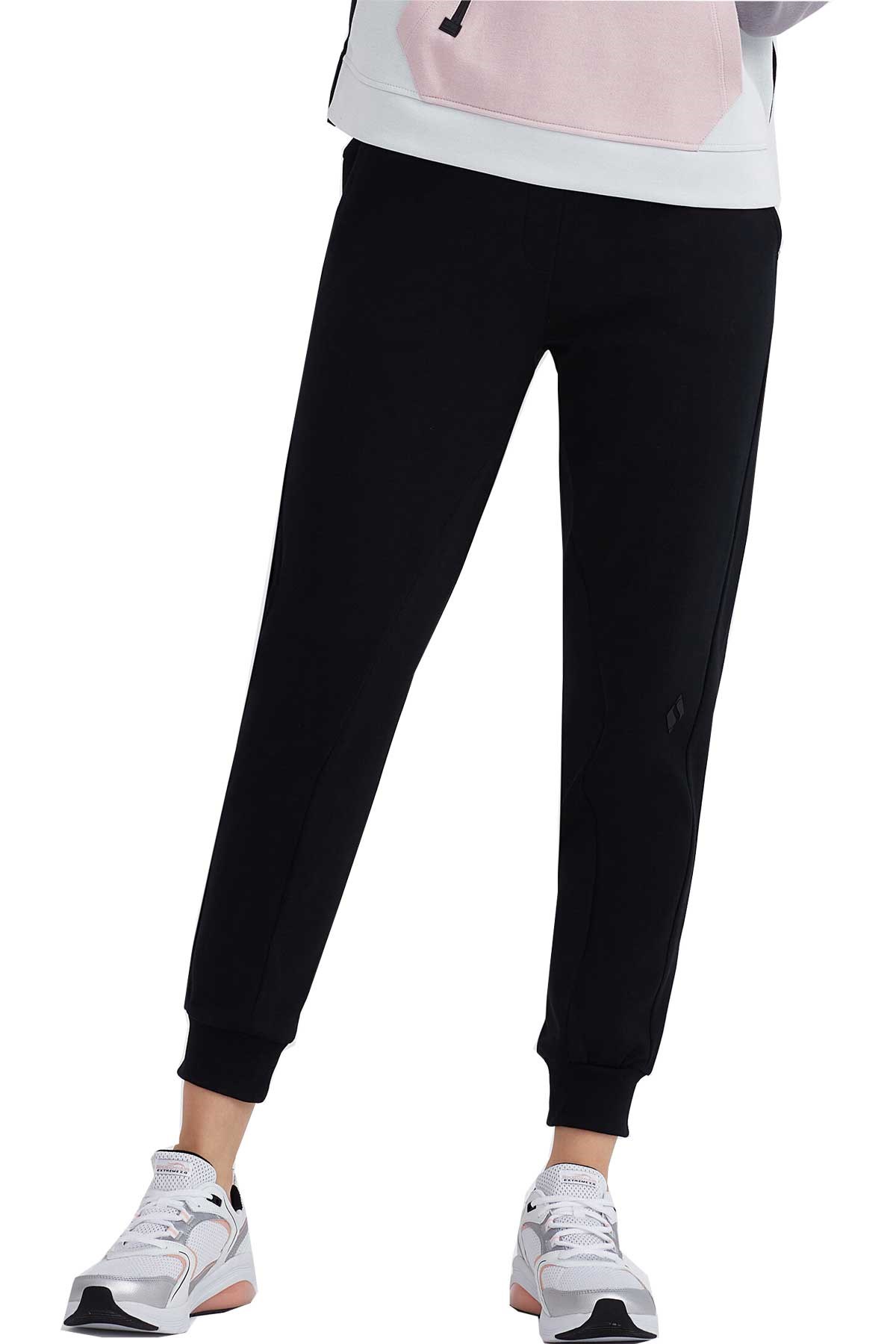 Skechers 2XI-Lock Jogger Kadın Eşofman Altı S232199-001 Siyah