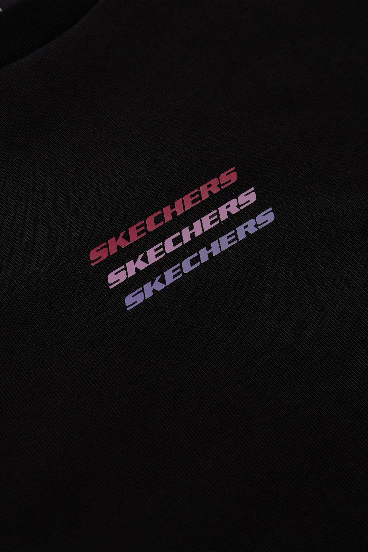 Skechers Essential Crew Neck Kadın Sweatshirt S232241-001 Siyah